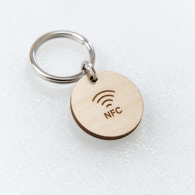 Tarjeta NFC grabada